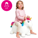 Unicorno Gonfiabile Cavalcabile Gioco Per saltare Rimbalzante Bambini 18m +