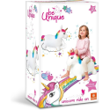 Unicorno Gonfiabile Cavalcabile Gioco Per saltare Rimbalzante Bambini 18m +