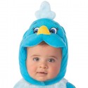 Costume carnevale uccellino azzurro vestito Guirca neonato animale unixex 12-24