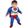 Guirca Costume Super eroe carnevale vestito Superbaby neonato super...