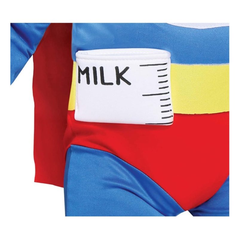 Guirca Costume Super eroe carnevale vestito Superbaby neonato super...