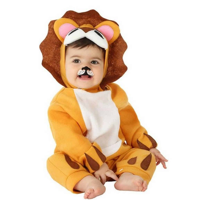 Costume da Baby Leone Leoncino Bambino Carnevale Festa unisex Travestimento