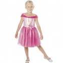 Costume Barbie principessa ballerina carnevale abito per bambina 3-4 anni rosa