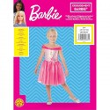 Costume Barbie principessa ballerina carnevale abito per bambina 3-4 anni rosa