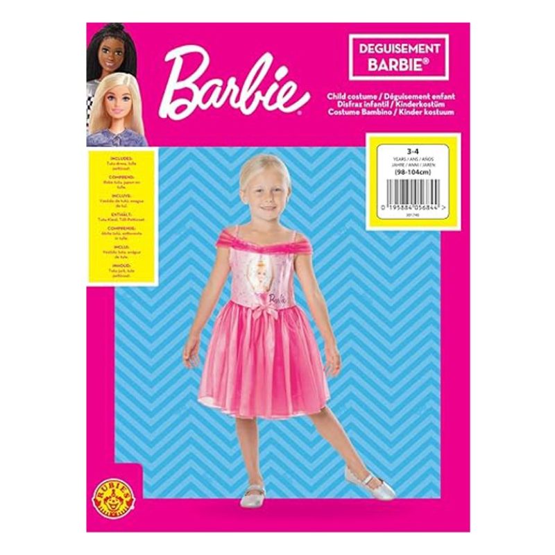 Rubie's Costume Barbie principessa ballerina carnevale abito per ba...