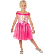 Costume Barbie principessa ballerina carnevale abito per bambina 3-4 anni rosa