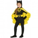 Costume carnevale Batgirl vestito GUIRCA bambina Super eroina Batman donna nero