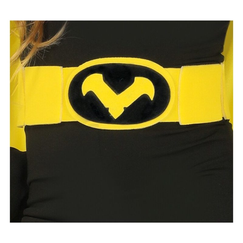 Guirca Costume carnevale Batgirl vestito GUIRCA bambina Super eroin...