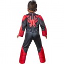 Costume Miles Morales Halloween Carnevale Supereroe Bambini Tuta Feste 3-4 anni