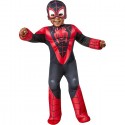 Costume Miles Morales Halloween Carnevale Supereroe Bambini Tuta Feste 3-4 anni