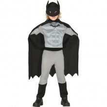 Costume simile a Batman carnevale bambino vestito Guirca supereroe black hero