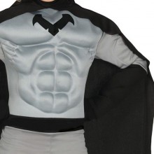 Costume simile a Batman carnevale bambino vestito Guirca supereroe black hero