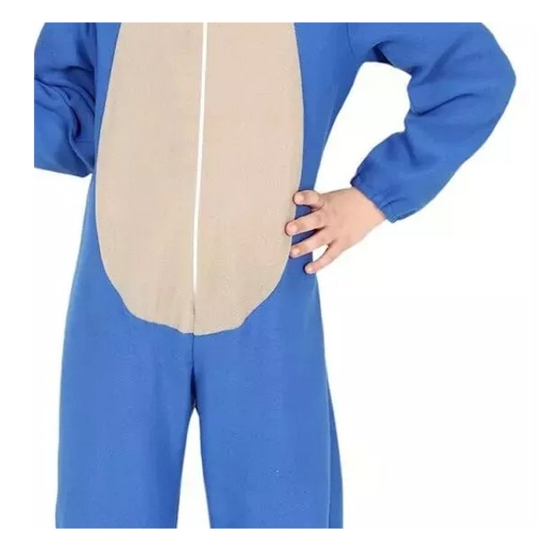 Guirca Costume simile Sonic carnevale Vestito Guirca Bambino Tutone...