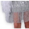 Guirca Guirca Costume Charleston Silver Anni '20/'30 Colore Argento...