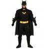 Guirca Costume simile a Batman carnevale vestito Guirca adulto Supe...