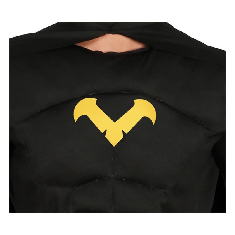 Guirca Costume simile a Batman carnevale vestito Guirca adulto Supe...