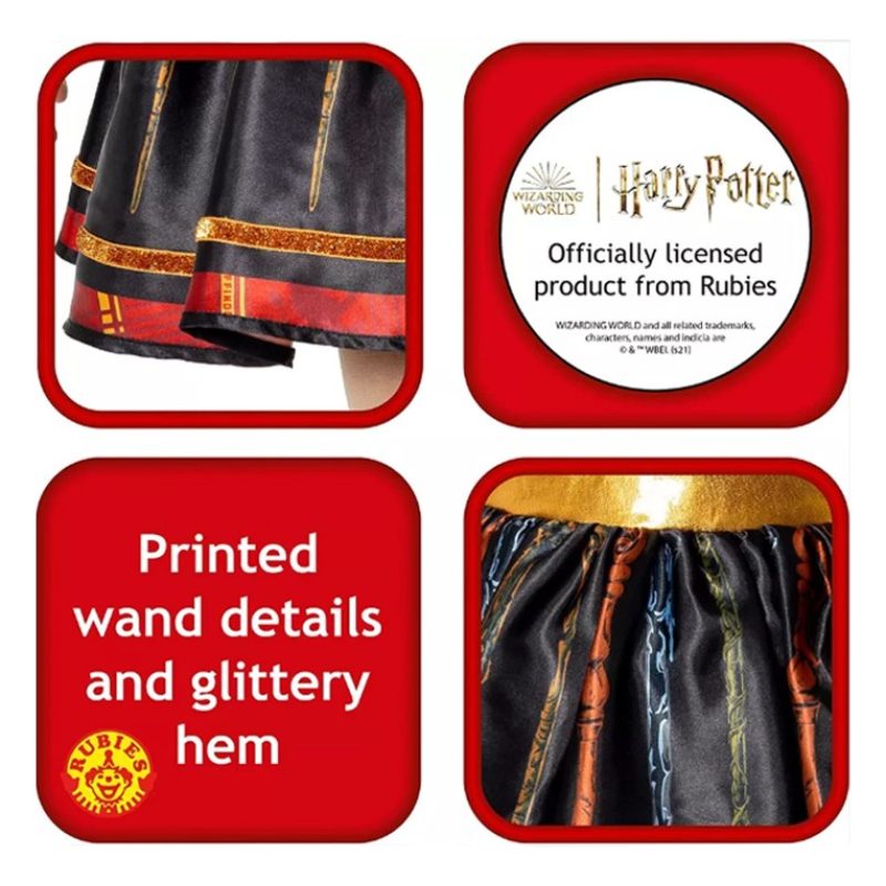 Rubie's Costume Hermione carnevale Mago maga vestito scuola magia H...