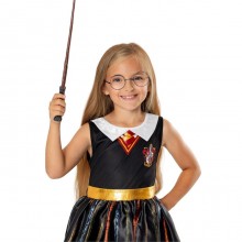 Costume Hermione carnevale Mago maga vestito scuola magia Harry potter Rubie's