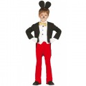 Costume carnevale Mickey Mouse vestito Guirca bambino topolino ratoncito