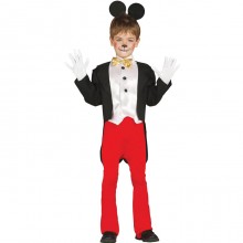 Costume carnevale Mickey Mouse vestito Guirca bambino topolino ratoncito
