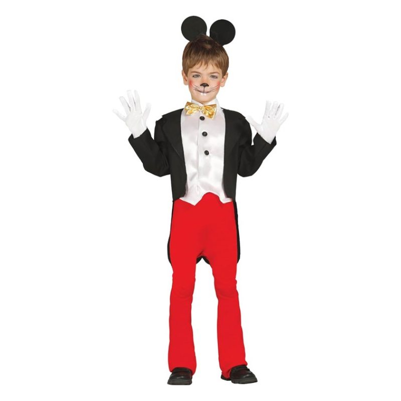 Guirca Costume carnevale Mickey Mouse vestito Guirca bambino topoli...