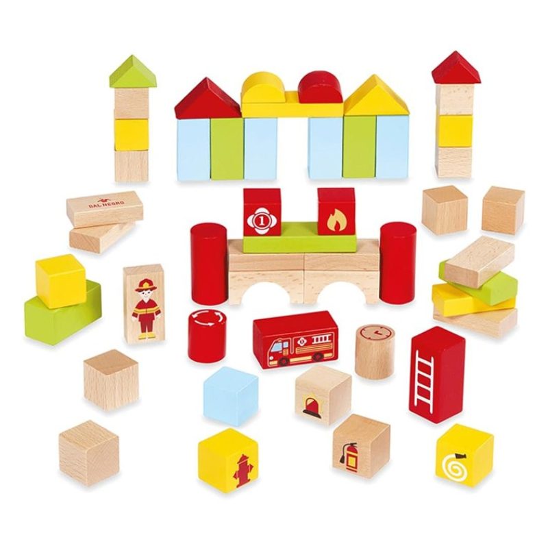 Dal Negro Gioco Costruzioni in Legno Educativo giochi Montessori Ba...