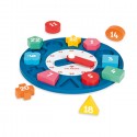 Orologio Puzzle Incastra Forme Giocattolo Prima Infanzia Bambino in Legno Gioco