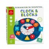 Dal Negro Orologio Puzzle Incastra Forme Giocattolo Prima Infanzia ...