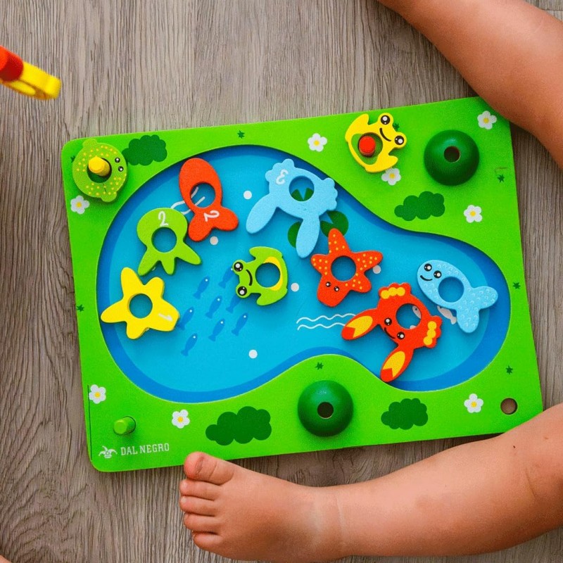 Dal Negro Giochi Montessori Bambini 3+ Anni , Gioco Magnetici Di Pe...
