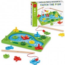 Giochi Montessori Bambini 3+ Anni , Gioco Magnetici Di Pesca in Legno bambini