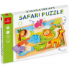 Dal Negro Puzzle a incastro in legno animali safari Bambini giocatt...