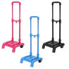 Harty Carrello trolley porta zaino cartella a 2 ruote per scuola ba...