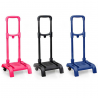 Harty Carrello trolley porta zaino cartella a 2 ruote per scuola ba...