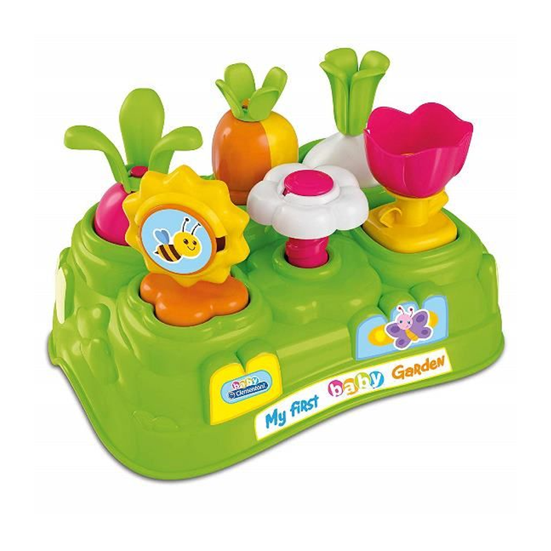 Clementoni Baby Garden Gioco per Bambini, Banchetto in Plastica Con...