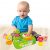 Clementoni Baby Garden Gioco per Bambini, Banchetto in Plastica Con...