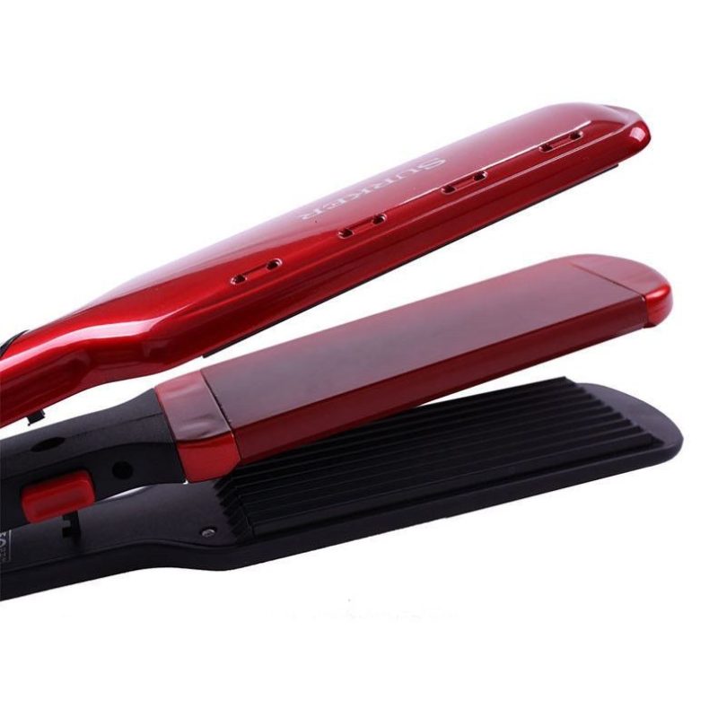 Piastra professionale capelli lisci ceramica frisee piastra 2in1 professional