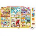Clementoni Sapientino La grande casa gioco Montessori educativo bambini 2+