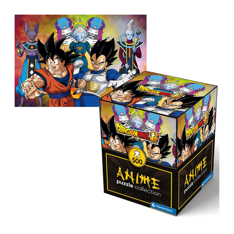 Puzzle Clementoni DragonBall Z 500 pz 35135 adulti anime 49x36 cm Dragon Ball