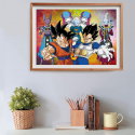 Puzzle Clementoni DragonBall Z 500 pz 35135 adulti anime 49x36 cm Dragon Ball