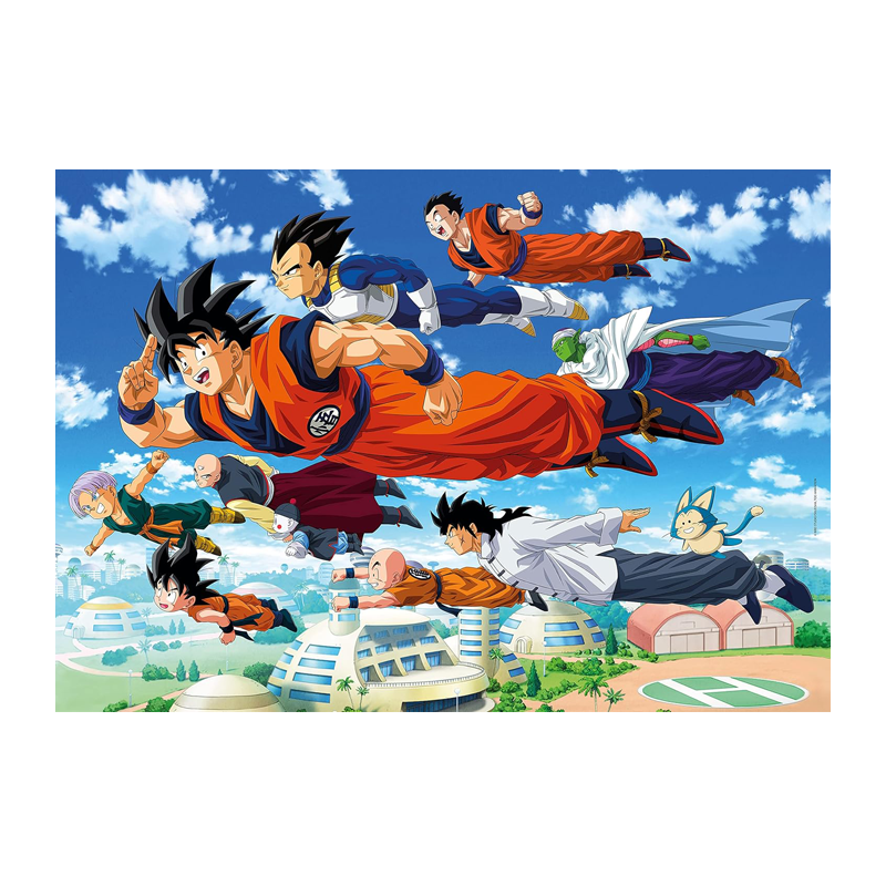 Clementoni Puzzle Clementoni DragonBall Super 1000 pz adulti anime ...