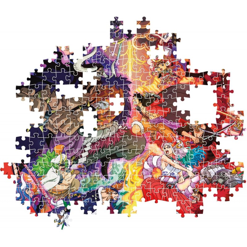 Clementoni-One Piece Piece-1000 Pezzi Adulti Puzzle Anime 70x50 cm ...