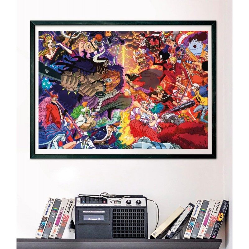 Clementoni-One Piece Piece-1000 Pezzi Adulti Puzzle Anime 70x50 cm ...