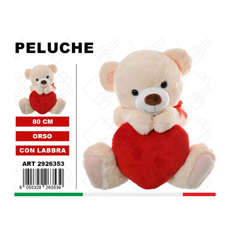 Hongu Orsacchiotto gigante grande Peluche Orso 80 CM pupazzo bambin...