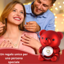 Orsetto Orso Orsacchiotto San Valentino idee regalo per Lei rosa SENZA collana