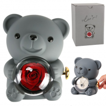 Orsetto Orso Orsacchiotto San Valentino idee regalo per Lei rosa SENZA collana