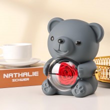 Orsetto Orso Orsacchiotto San Valentino idee regalo per Lei rosa SENZA collana