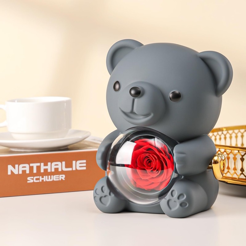 Orsetto Orso Orsacchiotto San Valentino idee regalo per Lei rosa SE...