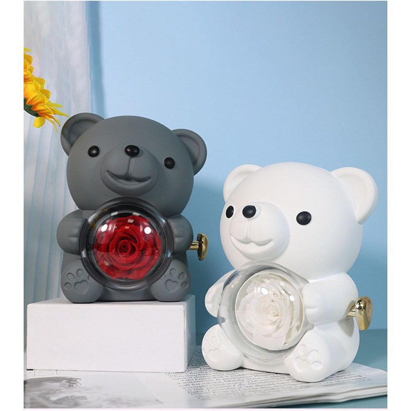 Orsetto Orso Orsacchiotto San Valentino idee regalo per Lei rosa SE...