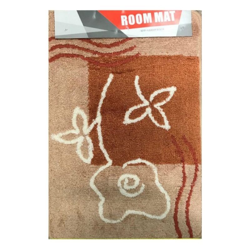 3 x tappeto bagno vari colori cotone riccio con base antiscivolo 60 x 40 cm