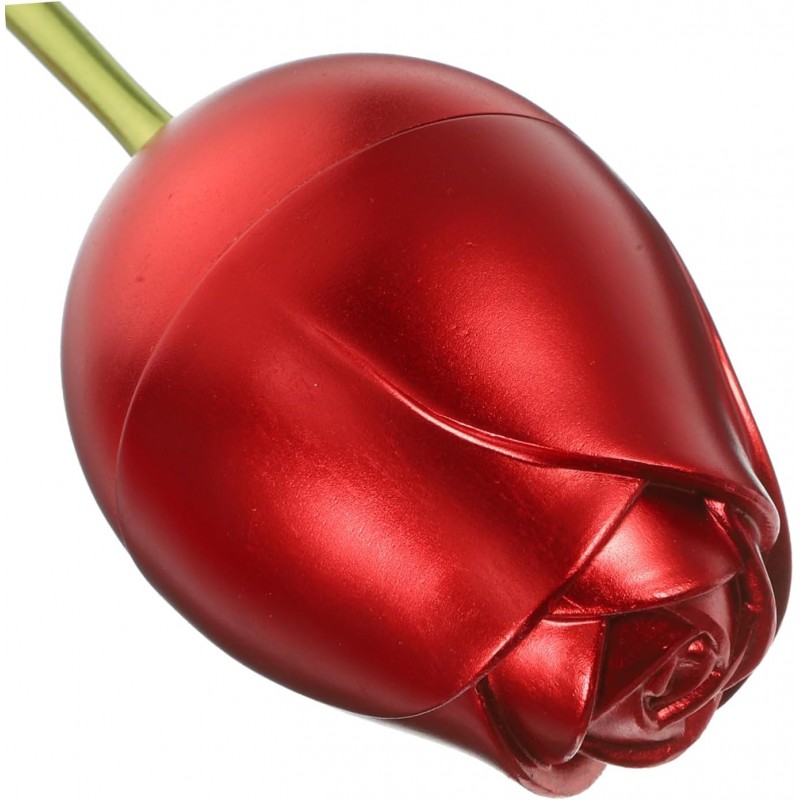 Hongu Contenitore per anello a forma di Rosa Rossa finta scatola pe...